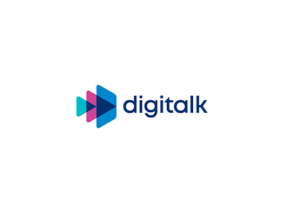 digitalk brand identity logo design podcast webdesign wordpress