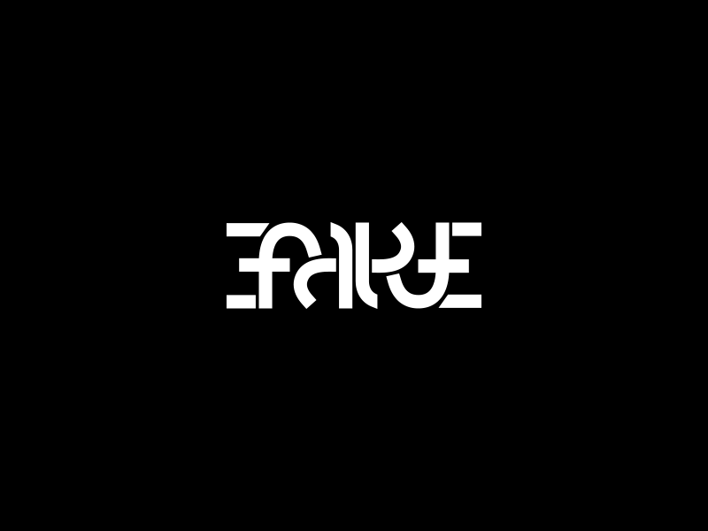 Fake - Real Ambigrams ambigram