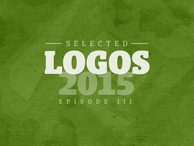 Logoholik Selected Logos 2015 Part 3 behance logo logo set logofolio logoholik logos