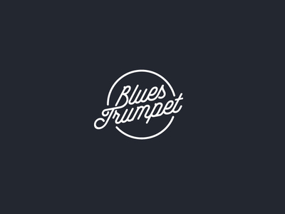 Blues Trumpet #2 logotype