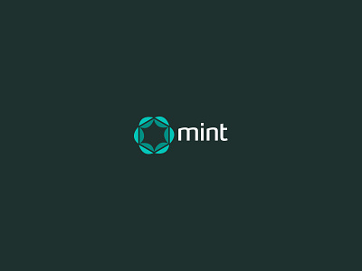 Mint 4 data cube green hosting leaf star