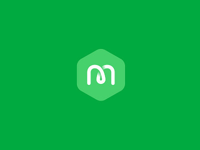Mint hosting data cube green hosting monogram