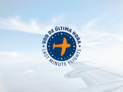 VOO DE ÚLTIMA HORA - Last minute flights airplane clock coin globe monogram