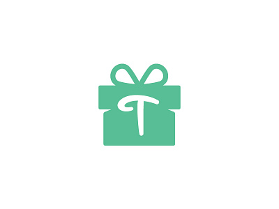 Trenutak.rs gift box green icon monogram