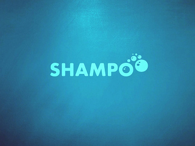 Shampoooo for fun logotype shampoo wordmark