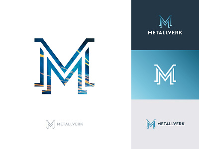 Metallverk acronym metalwork monogram