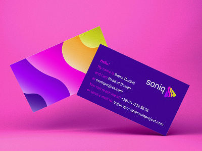 Soniq Project logo system and brand guidelines