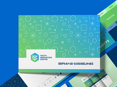 Youth Innovation Center (YIC) acronym brand guidelines brand manual brandbook monogram