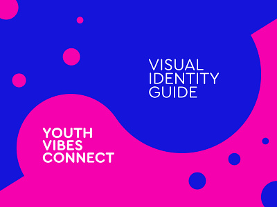 Youth Vibes Connect logotype multicolor typography