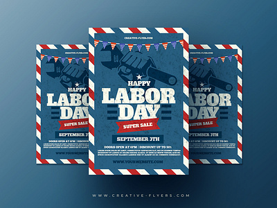 Labor Day Flyer Template