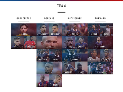 France Team - Euro 2016