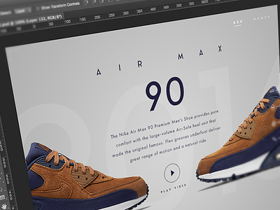 Nike App Concept - WIP Screenshot 90 air air max app button in store nike shoes sneakers store touch wip