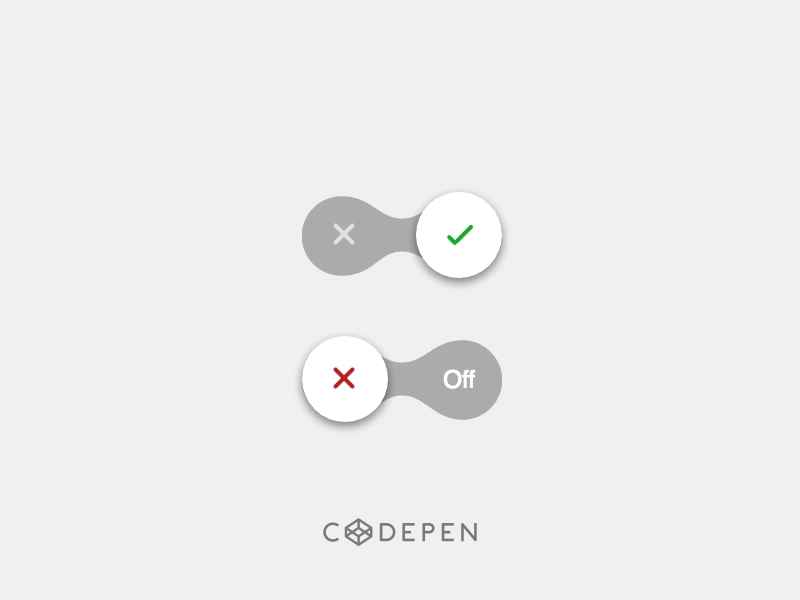 CSS - Checkbox Toggle check checkbox checkboxes codepen css gif html off on scss toggle transition