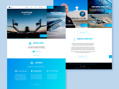 Virgin Galatic redesign book booking branding design product page redesign reserve space travel ui ux web website website design