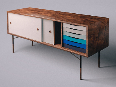 Rewind 3d cinema 4d credenza vray