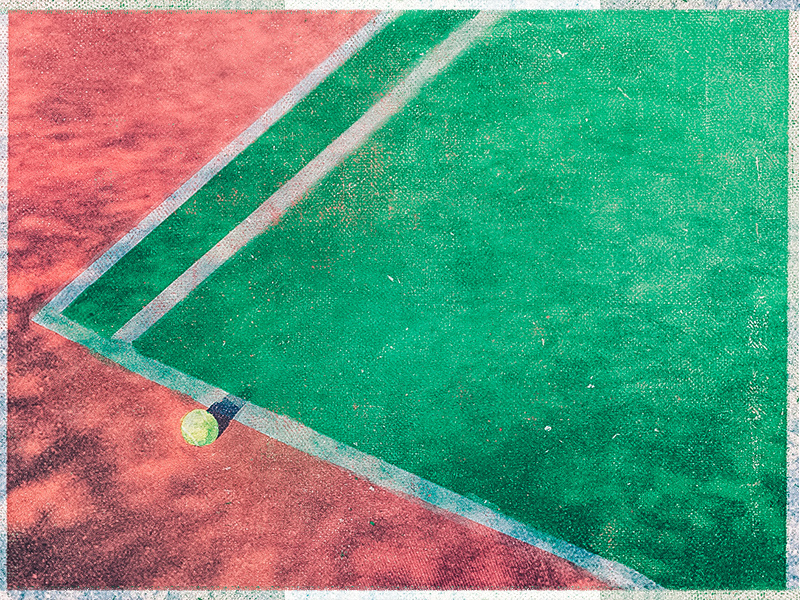 Tuesday RGB sport ball texture illustration digital court tennis