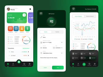 💸 Looki - Insight into your expenses financial app fintech looki money management ux design uxdesign