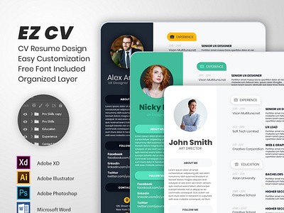 EZ CV Resume ( Free Download )