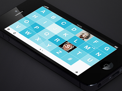 Alphabet alphabet app interface ios iphone minimal quotes