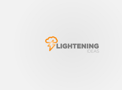 lightening ideas business logo creative design flatdesign logo logodesign minimalist logo