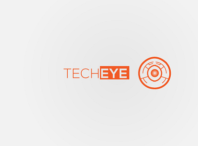 Tech eye business logo creative logo flat design logo logodesign minimalist technology technology logo