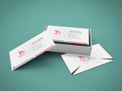 Allsense Business cards business logo businesscard creative design flatdesign minimalist mockup