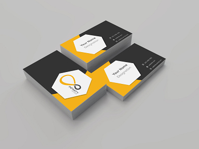 Infinity business card branding business card business card design business logo design flatdesign minimalist