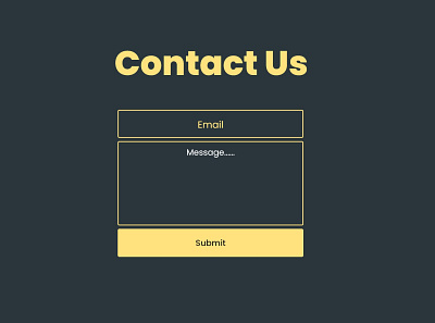 Contact US UI ui design