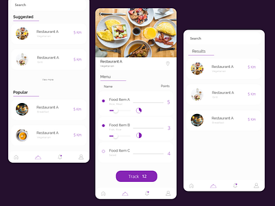 Restaurant ui