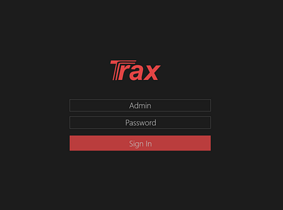 Admin login ui uiux