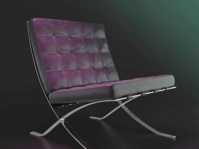 Barcelona3DChair 3d 3dsmax barcelona blend blender 3d chair debutshot design furniture furniture design illustration materials photography product products render rendered rendering