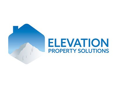Elevation Property Solutions Logo branding design graphic design icon identity logo logo design