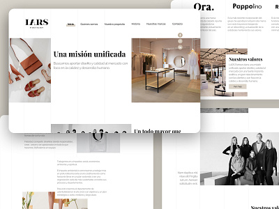 LARS - User experience and interface design (UX/UI).