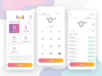 Hooli POS - UX/UI