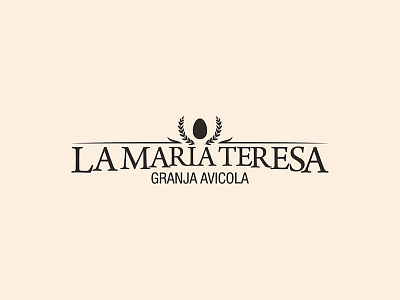 La María Teresa - Granja Avicola brand design iso logo logotype