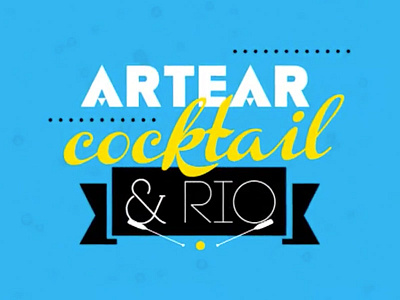 Artear - Cocktail & Rio animation design graphic illustration motion