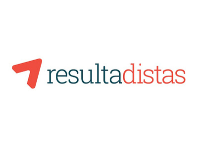 Resultadistas branding design graphic icon logo typography vector