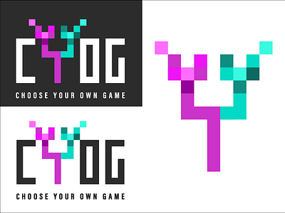 Pixel Gaming Logo Design