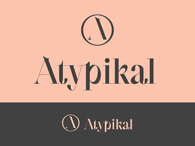Atypikal Logo adobe adobe illustrator branding design logo modern design modern logo vector