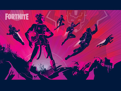 Fornite Galactus Event Poster adobe adobe illustrator fortnite fortnite art illustration marvel superhero vector video game video game art videogame