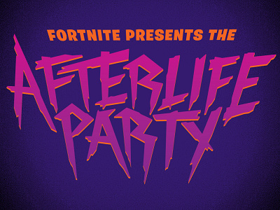Fortnite Afterlife Party logos