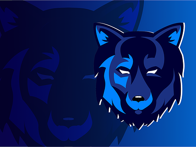 E sport wolf logo