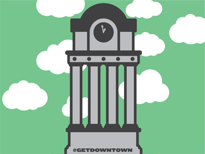 Clocktower clock clocktower illustrator vector