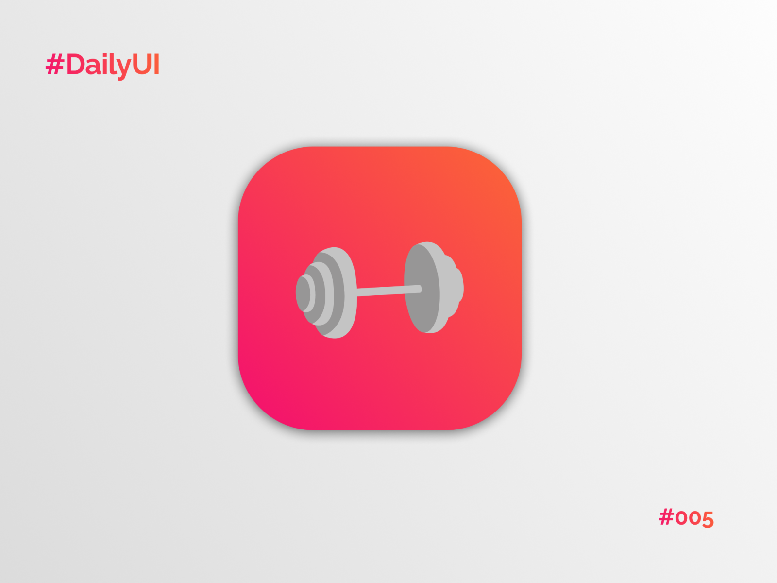 Daily UI #005 - App Icon by Irene Montalban on Dribbble