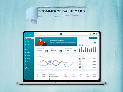 Ecommerce Dashboard Concept