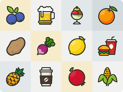 Fruits/Veg/Junk foods