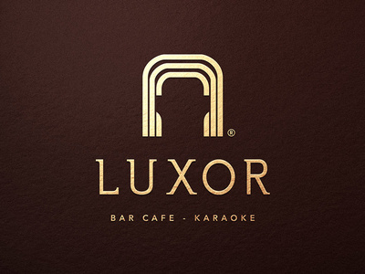 LUXOR - Logo & Brand Identity branding logo