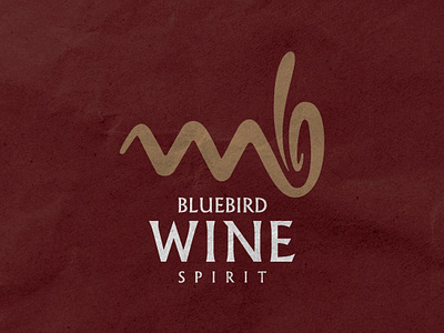 Bluebird Wine & Spirit - Logo & Brand Identity Design branding logo