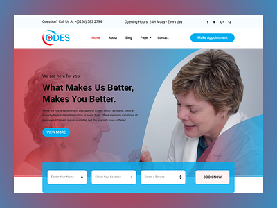 Doctor Appointment Website