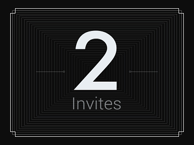 Invites dribbble invites